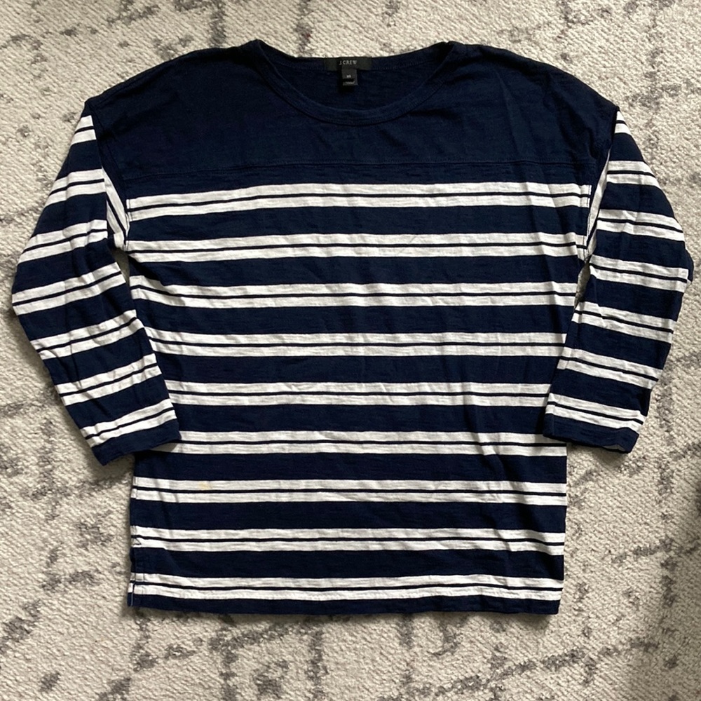 J. Crew Striped Top XS